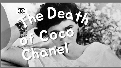 por que murio coco chanel|Coco Chanel death.